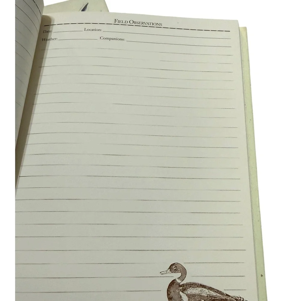 VTG Nature Conservancy Birder's Journal Set 2 Hardcover Bird Watching Notebooks